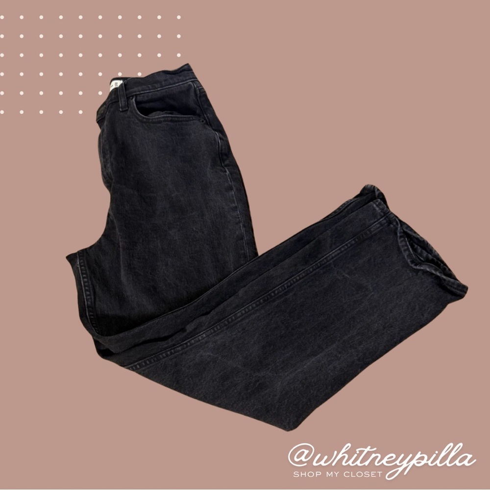 Abercrombie & Fitch Black Flare Jeans